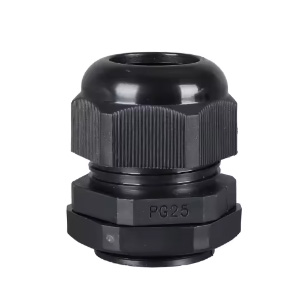 Pulte PG25 IP68 superior quality nylon cable gland waterproof plastic thread cable gland